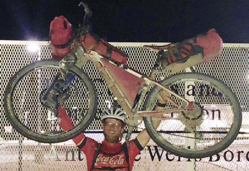 John "Bear" Stillwagon places 9th in Tour Divide race from Canada to the U.S. - Mexico border